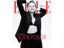 Elle US Magazine January 2024 Jodie Foster Cover, Иностранные журналы в Москве, Intpressshop