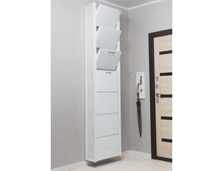 Навесные обувные шкафы Айрон Комфорт на 7 секций