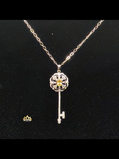 Цепочка с ключиком в винтажном стиле