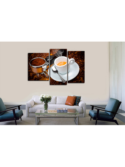 Модульная картина "Кружечка кофе"