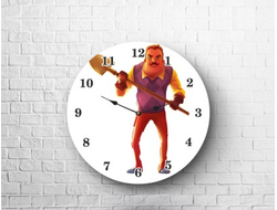 Часы Привет Сосед/ Hello Neighbor №10