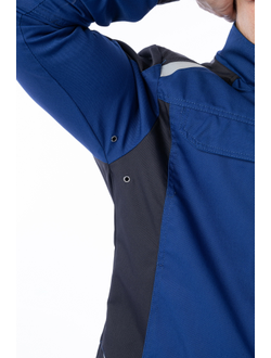 Куртка BRODEKS KS202 цв. синий/чёрный