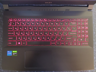 MSI GF66 Katana 11SC-1251XRU ( 15.6 FHD IPS 144Hz I5-11400H GTX1650 (4Gb) 16Gb 256SSD )