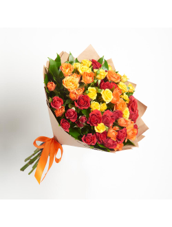 11 ярких кустовых роз