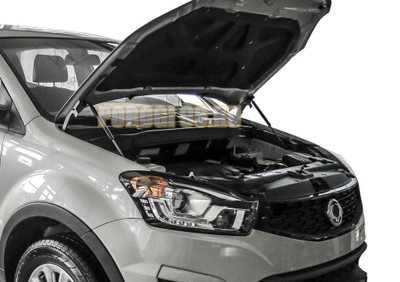 Амортизаторы капота, 2 шт. АвтоУпор для Ssang Yong Actyon II рестайлинг 2013-