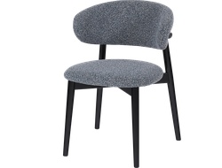 Стул Грин серо-синий шенилл