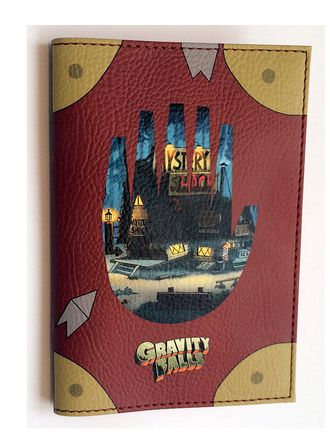 Обложка для паспорта Gravity Falls
