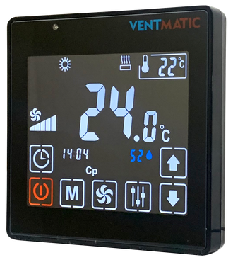 VENTMATIC VMPU-PKMi-3-FK(G4)-HW3-LWE280/0.7/1-EC-A УСТАНОВКА ПРИТОЧНАЯ МОНОБЛОЧНАЯ СО ВСТРОЕННОЙ АВТОМАТИКОЙ, ВОДЯНОЙ НАГРЕВ, 230 AC