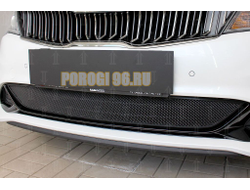 Защита радиатора KIA Optima 2018- black низ