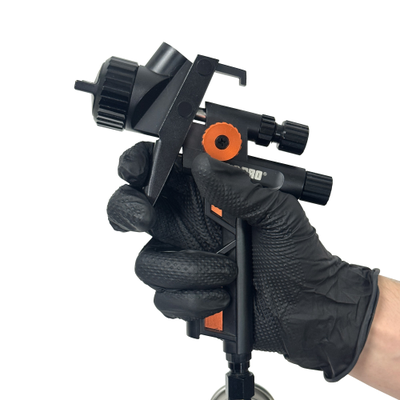 Ультрапрочные нескользящие нитриловые перчатки NATRIX-50BL - 50 штук