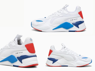Puma BMW Motorsport RS-X White Blue Red