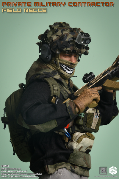 Наемник-разведчик (лимитированная версия) - Коллекционная ФИГУРКА 1/6 scale Private Military Contractor Field Recce (26055S) - Easy&Simple