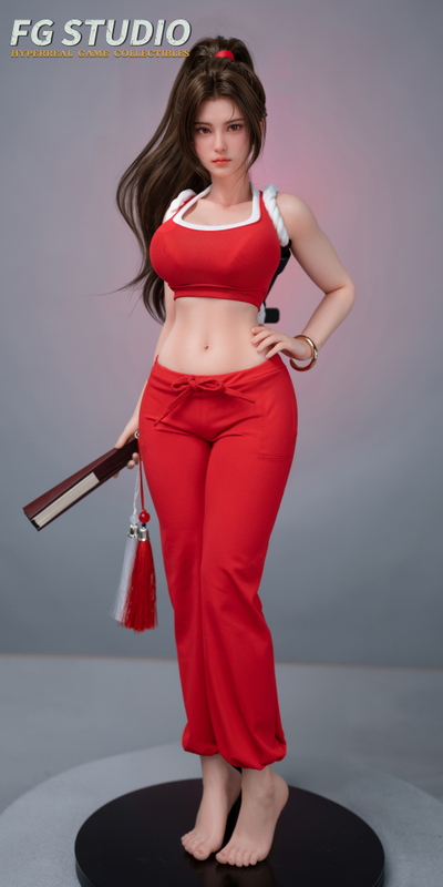 ПРЕДЗАКАЗ - Май Ширануи (серия King of Fighters) - Коллекционная ФИГУРКА 1/3 scale Battle Girl in Red (FG-007) - FG Studio ?ЦЕНА: 103400 РУБ.?