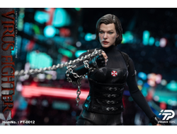 Элис (Мила Йовович, "Обитель Зла 5: Возмездие") - Коллекционная ФИГУРКА 1/6 virus fighter (PT-0012) - Premier Toys