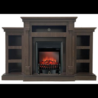 Электрокамин Теннесси LUX AO с очагом Fobos