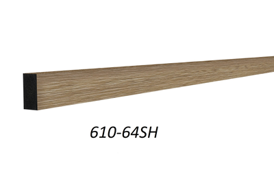 Молдинг из дюрополимера Decor Dizayn 610-64SH, 3 метра