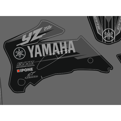 Наклейки на мотоцикл Yamaha YZ YZF 2006 - 2009 #2058