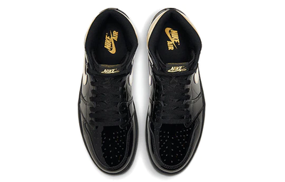 Air Jordan 1 Retro High OG Black Metallic Gold