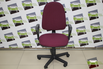 Кресло ПРЕСТИЖ Самба, ткань, бордовый В-2А