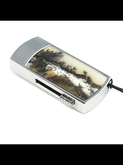 Флешка с камнем агат