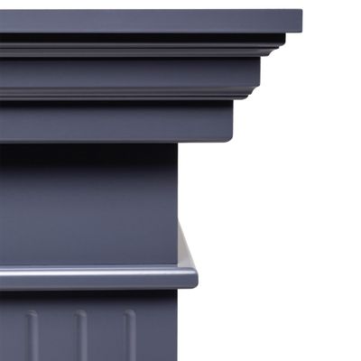 Линейный электрокамин Ontario GR с очагом Beverly 1000