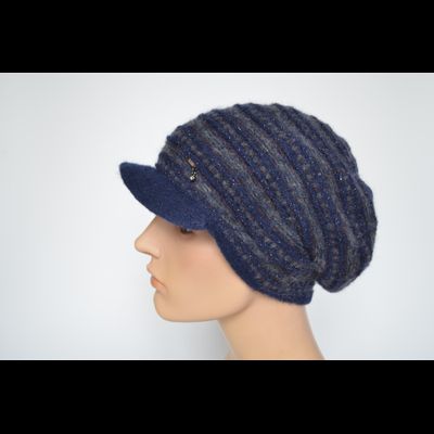 Кепка Vizio 1356 W и шарф синий комплект