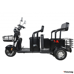 Пассажирский трицикл WHITE SIBERIA SIBTRIKE R 2000W