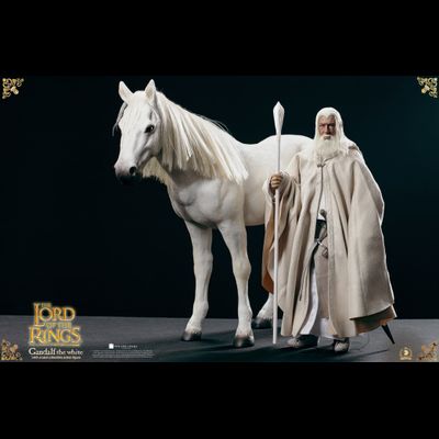 Гэндальф Белый (Властелин Колец, Lord of the Rings) - КОЛЛЕКЦИОННАЯ ФИГУРКА 1/6 GANDALF THE WHITE (LOTR003) - Asmus Toys