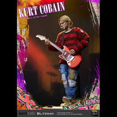 Курт Кобейн - КОЛЛЕКЦИОННАЯ ФИГУРКА 1/6 KURT COBAIN (BW-UMS-11701) - BLITZWAY