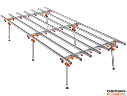 ASPRO-W3600X1500 рабочий стол для крупноформатной плитки
