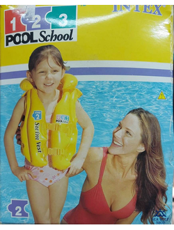 Жилет надувной Intex 3-6 лет