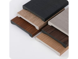 Плинтус из дюрополимера с текстурой дерева