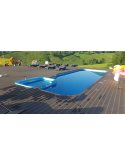 Композитный бассейн 12 х 4,4 х 1,5-1,8 "Премьер-SPA" Franmer