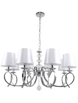 Люстра подвесная Хром Zafira 8хЕ14 Арт:732293