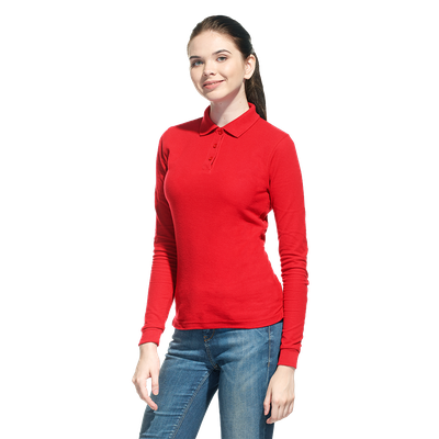 Поло с длинным рукавом(A04SW)