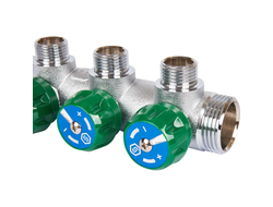 Коллектор регулирующий STOUT 1", 3 отвода 1/2" (Арт. SMB-6850-011203)