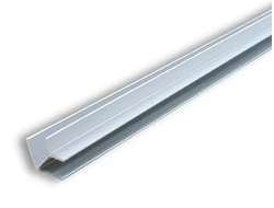 Планка угловая  ЁЛОЧКА, для стеновых панелей  толщиной 4мм. L-600мм АЛЮМИНИЙ