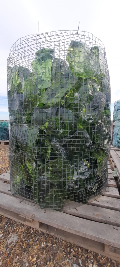 Кусковое стекло