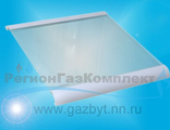 Крышка стола стеклянная GEFEST 1200, 1300, (1200.15.0.000), 600x600 (белая)