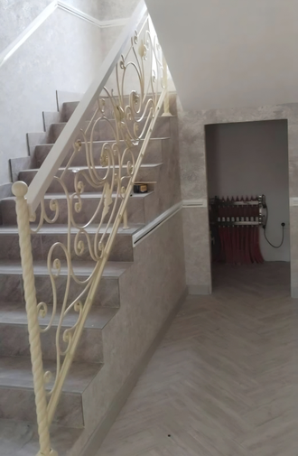 Лестничное ограждение -  Арт 036