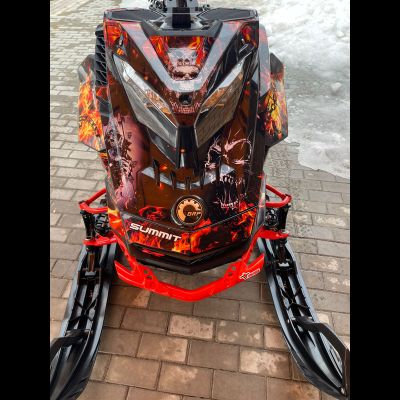 Наклейки на снегоход GEN4 G4 SKI DOO Expert Turbo №2203