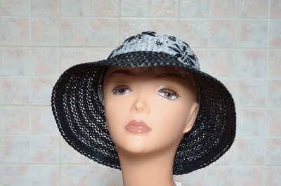 Черносерая шляпа Vizio Италия 5715 F1