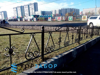 Монтаж газонного ограждения в Москве и МО