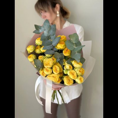 Моно букет цветов № 302