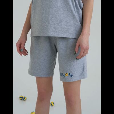 ТРЕНИРОВОЧНЫЙ КОСТЮМ VOLLEYLIFE СЕРЫЙ МЕЛАНЖ (РАЗМЕР С 42 ПО 48)