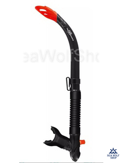 Трубка для дайвинга Aquadiscovery Ultra, клапан свисток Антиволна