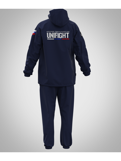 Ветрозащитный костюм на молнии  BRAVEGARD UNIFIGHT темно-синий
