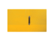 Папка на 2 кольцах BRAUBERG, картон/ПВХ, 35 мм, желтая, до 180 листов (удвоенный срок службы), 228381