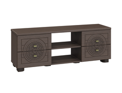 Гостиная МОНБЛАН - Тумба для ТВ МБ-39К Венге/Орех шоколадный