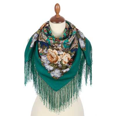 Павловопосадский платок Домашний очаг 1829-12